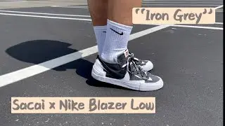 Sacai x Nike Blazer Low &ldquo;Iron Grey&rdquo;