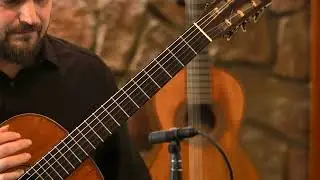 Francisco Tarrega Etude in E Minor on original 1888 Torres guitar