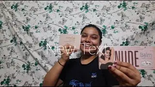 Review of ADS Nude Balm eyeshadow Palette And Mars Concealer palette/First review