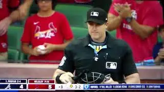 St. Louis Cardinals manager Oliver Marmol ejected from game vs. Atlanta Braves