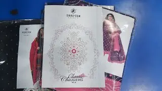 Deeptex classic chundri pure cotton printed dress material vol. 29 (16 pecs ) colors charts #suits