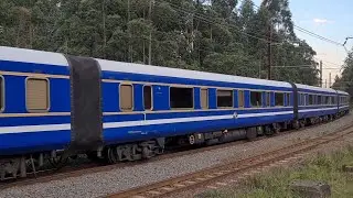 South African Railways Blue Train compilation.