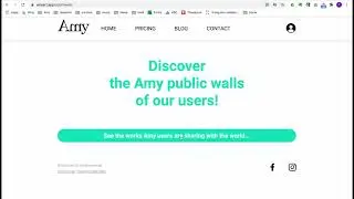 Amyart.app Tutorial - add your public wall to our overview