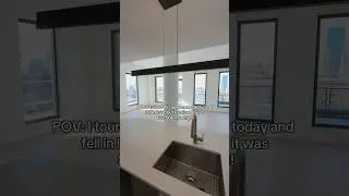 Are the views worth the price!🌆 #fypシ #realestate #apartmenttour #hometour #tiktok #youtubeshorts