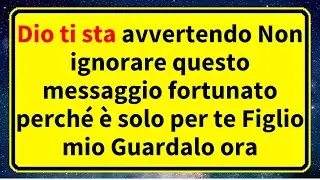 Ges&ugrave; dice👉Dio ti sta avvertendo Non ignorare questo messaggio fortunato perch&eacute; &egrave; solo per te...