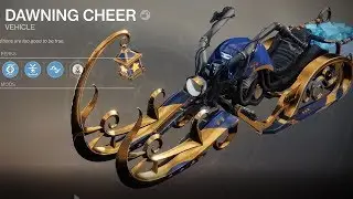 Destiny 2 Dawning Quest Dawning Cheer Exotic Sparrow
