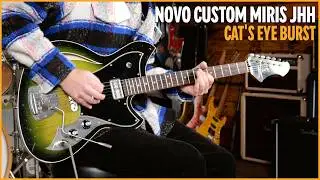 Novo Custom Miris JHH | Cat's Eye Burst - Black Pickguard