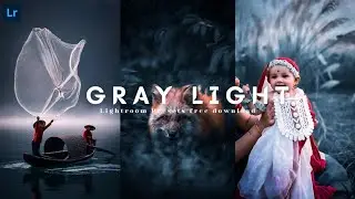 tutorial edit foto cinematic grey light lightroom presets | lightroom flim presets free dngx