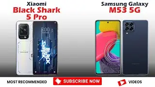 Xiaomi Black Shark 5 PRO vs Samsung Galaxy M53 5G #Samsung #Xiaomi #SamsungGalaxy