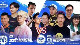 Lol သရုပ်ပြပွဲ Game (1) | Myanmar Vs Indonesia League Of Legend Mobile