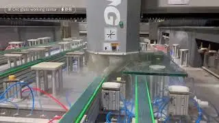 Baineng cnc glass processing machine