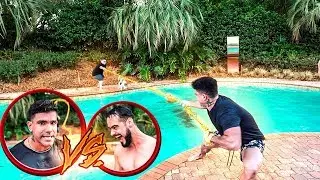 CABO DE GUERRA NA PISCINA DA MANS&Atilde;O COPA || VLOG 150