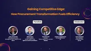 Gaining Competitive Edge: How Procurement Transformation Fuels Efficiency