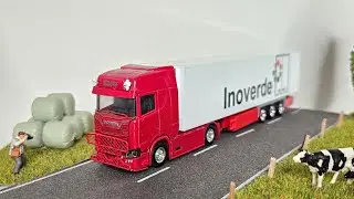 Modell für die Schweiz!Anbauten Lackieren und befestigen. #scania #schweiz #herpa #modellbau 