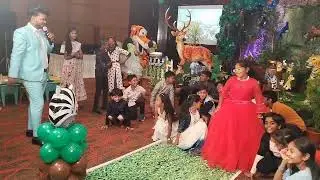 Telugu Male Anchor In Hyderabad || Telugu Fun Games For Birthday Party || Kids Fun Activities