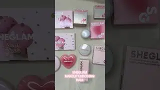 SHEGLAM MAKEUP UNBOXING HAUL /mega viral blushes TikTok 2025