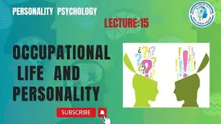 #Occupational Life And Personality in urdu & hindi by aleeza yaqoob @learningwithaleeza