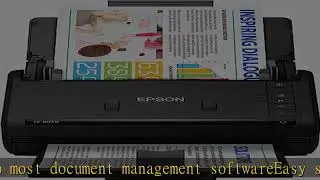 Epson Workforce ES-400 II Color Duplex Desktop Document Scanner for PC and Mac, with Auto Document