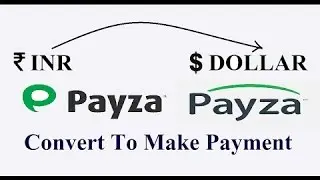 Convert INR to USD on PAYZA instantly TECHNICAL ADDA