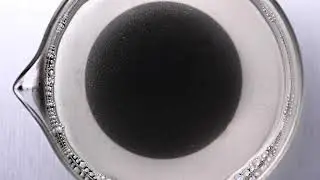Iron oxide nanoparticles (Fe3O4/magnetite) | Superparamagnetic ferrofluid in slow motion