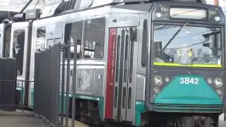 i finally go to riverside! MBTA Green line at riverside. FINALLY.