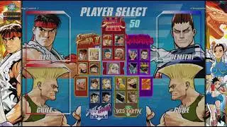 CAPCOM FIGHTING COLLECTION 2 🏅Capcom fighting jam ranked MATCHES!!!