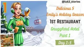 Delicious: Emily's Holiday Season - 1st Restaurant [Snuggford Hotel] - Part 1 - Walkthrough