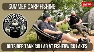 Summer Carpfishing At Fisherwick Lakes - ​⁠@outsidertank Collab