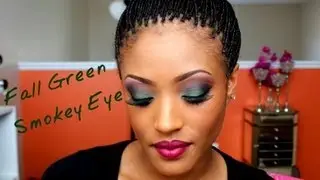 Fall Makeup- Green Smoky Eye