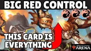 🔥🔥🔥Big RED Control CRUSHING the ladder with ESSENTIAL new card! | Aetherdrift ranked standard