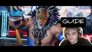 How to make chain grabs easily | KING TEKKEN 8 |GUIDE | Цепочка захватов для новичков