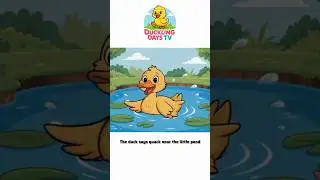 Animal Sound Song 💫| Duckling Days Tv| #animatedrhymes #kidsvideo