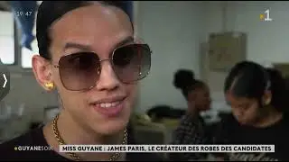 &ldquo;James, Paris, en collaboration avec Miss Guyane  Organisation 2024 et le lyc&eacute;e Melkior-Garr&eacute;