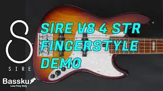 SIRE Bass V8 Ash Body 4str Solo Improvisation