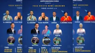 YESU KRISTO NIWE UKENEWE (DAY1) |ADEPR Samuduha |3/2/2026 | YESU ATEGEKE