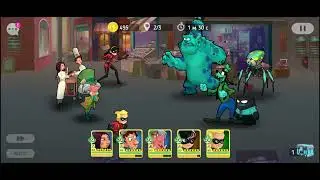 Disney Heroes Battle Mode Лингвини и Реми и Колетт теперь Друзья часть 3