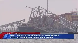 D.O.J. files $100M lawsuit over Baltimore Key Bridge collapse