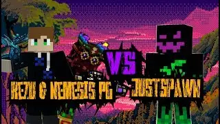 Pixel Gun 3D - REZU & Nemesis PG [VS] JustSpawn [Epic Battle!]