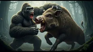 Who Wins King Kong vs  the Massive Wild Boar   An Unstoppable Force Meets an Immovable Object!