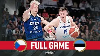 CZE v EST | Full Basketball Game | FIBA Olympic Pre-Qualifying Tournament 2023 Poland-Estonia