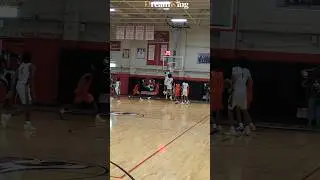 #dunks Fleming Island Golden Eagles #10 Ryan Turner 2 hand put back dunk vs Stranahan