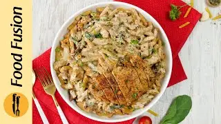 Tuscan Garlic Chicken Pasta Recipe By Food Fusion