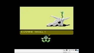 The worst adventure game ever? C64 Wild West