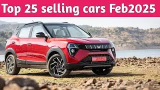 Top 25 Best selling cars in February 2025 | 25 best selling cars in February 2025 | AV Auto Vlogs
