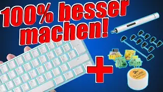Der ultimative Keyboard Modding Guide - mechanische gaming Tastatur unter 60&euro;! RK61 Royal Kludge