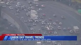 Labor Day: Travel trends; gas prices fall ahead of weekend