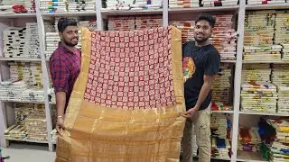 അജറക്ക് സാരികളുടെ വിസ്മയ ലോകം | kuthampully saravana naithukada ||