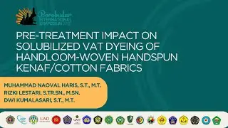 Pre-Treatment Impact on Solubilized Vat Dyeing of Handloom-Woven Handspun Kenaf/Cotton Fabrics