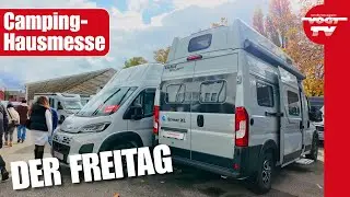 Camping-Hausmesse mit 300 Fahrzeugen - Der Freitag: viele G&auml;ste, gute Stimmung | noch bis Sonntag 😎