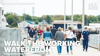 Explore Portland's vibrant waterfront during Walk the Working Waterfront